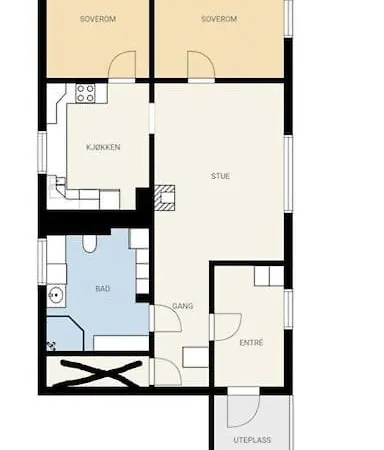 Spacious Apartment, 15 Min Walk To Center Апартаменты